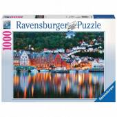 Ravensburger puzzle 1000 el Bergen Norwegia 