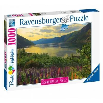 Ravensburger puzzle 1000 el Skandynawski krajobraz 2