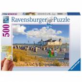 Ravensburger puzzle 500 el DF Senior Leżaki w Ahlbeck 