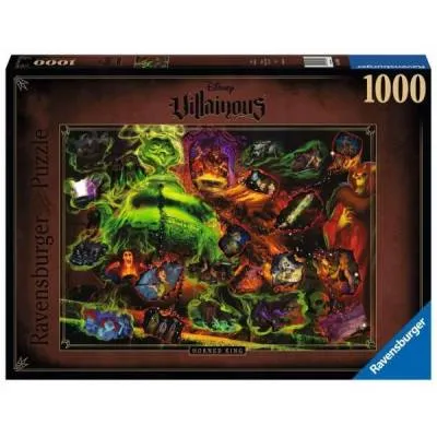 Ravensburger puzzle 1000 el Villainous Rogaty Król 