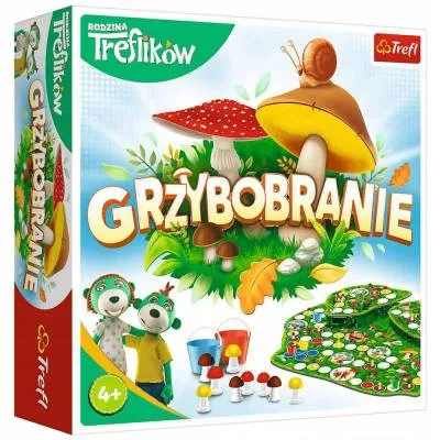 Trefl GRA Grzybobranie Rodzina Treflików 