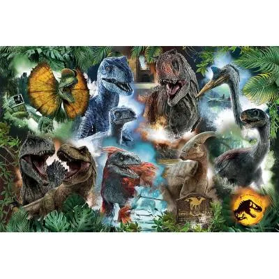 JURASSIC WORLD PUZZLE ULUBIONE DINOZAURY 300 ELEM. Trefl