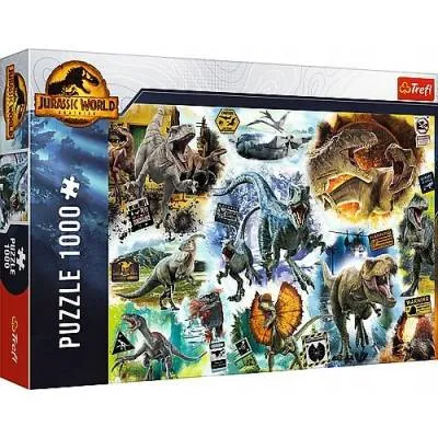 TREFL PUZZLE 1000 EL NA TROPIE DINOZAURÓW