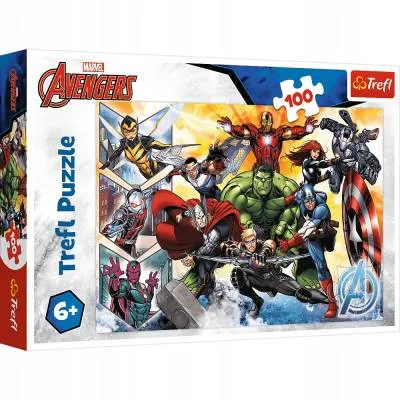 Puzzle Trefl Siła Avengersów 100 el.