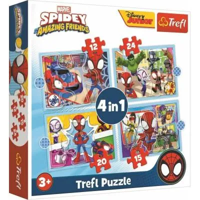 PUZZLE 4w1 Ekipa Spiday_a 34611