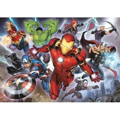 Puzzle Trefl Marvel Waleczni Avengersi 200 el.