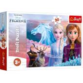 PUZZLE 30 Odwaga sióstr/ Disney Frozen 2 Trefl