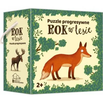 Nasza Ksiegarnia Rok w lesie - Puzzle progresywne