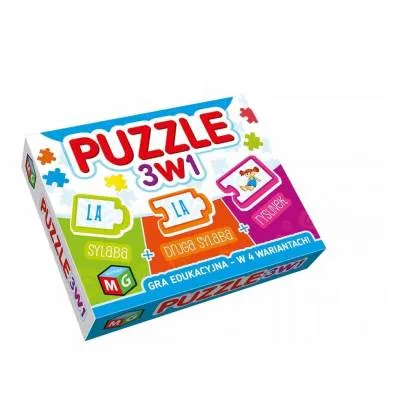 Multigra Puzzle 3W1 Nauka Sylab