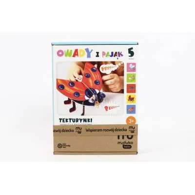 GRA Tekturynki Europuzzle Owady i Pajšk 55236