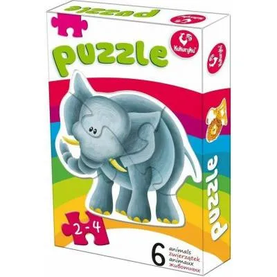 Puzzle Pierwsze Puzzle, Zwierzątka 2 Promatek 