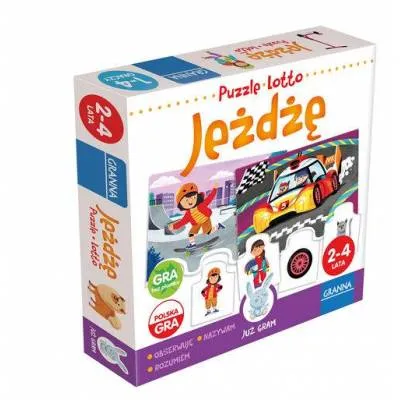 GRA Jeżdżę - puzzle lotto 