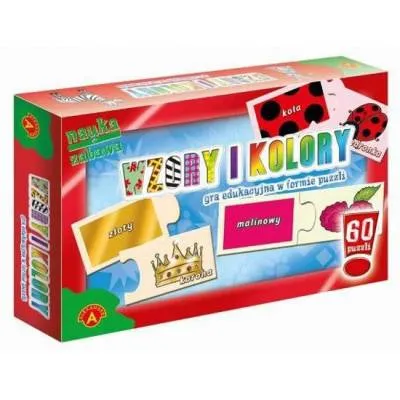 Wzory i kolory - puzzle 