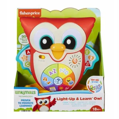 FISHER PRICE LINKIMALS INTERAKTYWNA SOWA HJN58