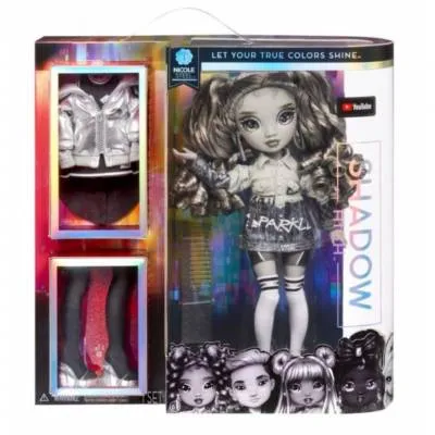 Rainbow High - Shadow High Modna lalka Nicole Steel Seria 1 583585