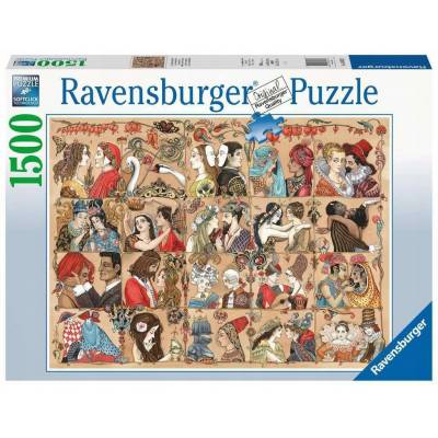 Ravensburger puzzle 1500 el Historia miłości 