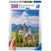 Ravensburger puzzle 500 el Zamek Neuschwanstein 