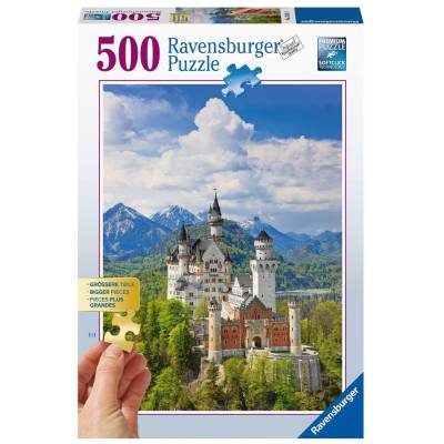 Ravensburger puzzle 500 el Zamek Neuschwanstein 