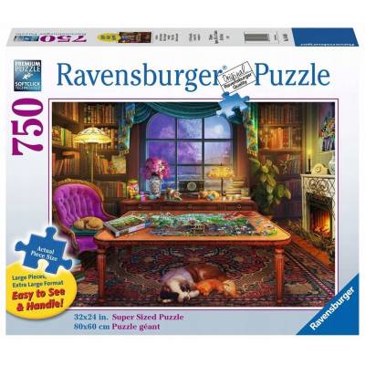 Ravensburger puzzle 750 el Pokój fana puzzli 