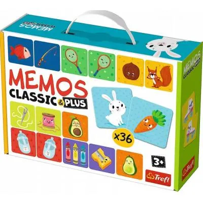 Trefl Gra Memos classic plus Logika