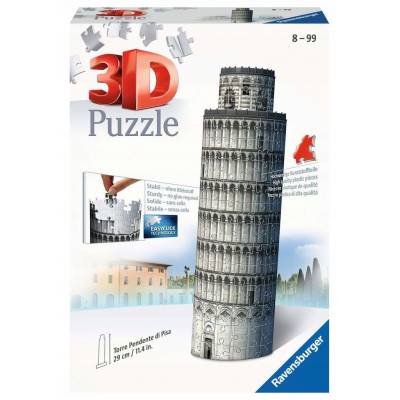 Ravensburger puzzle 3D Mini 54 el Budynki Wieża w Pizzie 