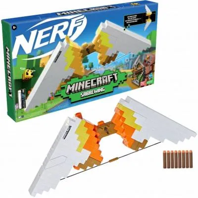 NERF Minecraft Sabrewing F4733 Łuk do strzelania