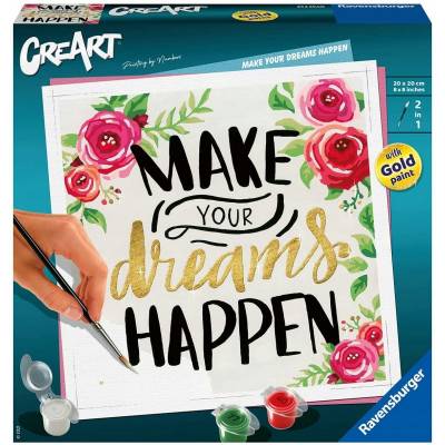 Ravensburger Malowanie po numerach CreArt Make Your Dreams