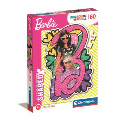 Clementoni puzzle 60 el Shape Barbie 