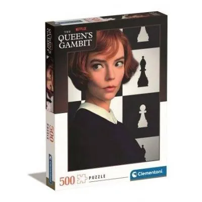 Clementoni puzzle 500 el Netflix Queen's Gambit 