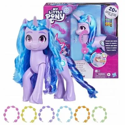 Hasbro My Little Pony Kucyk Izzy z błyskotkami F3870