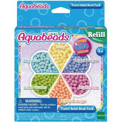 Aquabeads Pastelowe koraliki uzupełniające