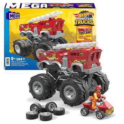 Pojazd do zbudowania Mattel zestaw klocków Monster Trucks 284 elementy