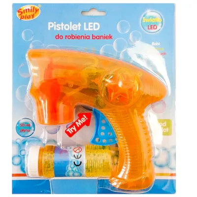 Smily Play Pistolet do Baniek Mydlanych  50 ml 