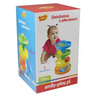  Smily Play Zjeżdżalnia z piłeczkami