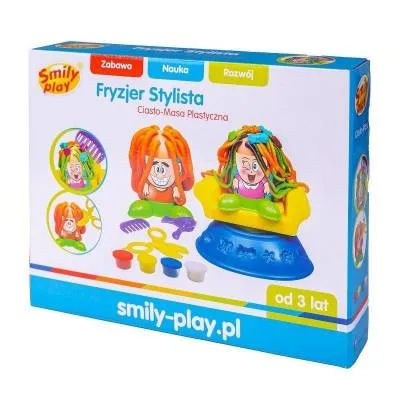 Smily Play Masa Plastyczna Zestaw u Fryzjera Stylisty