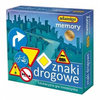  Adamigo Gra Memory Znaki drogowe