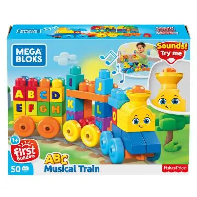 Mega Bloks Klocki konstrukcyjne pociąg 