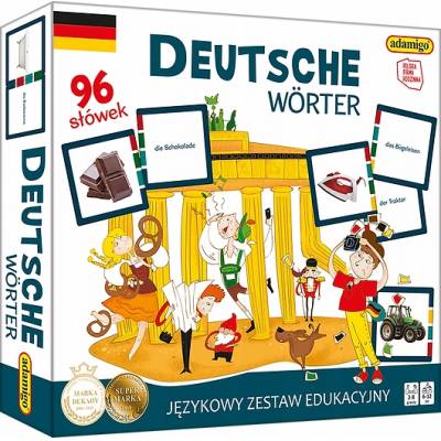 Adamigo Językowy zestaw edukacyjny Deutsche wörter 