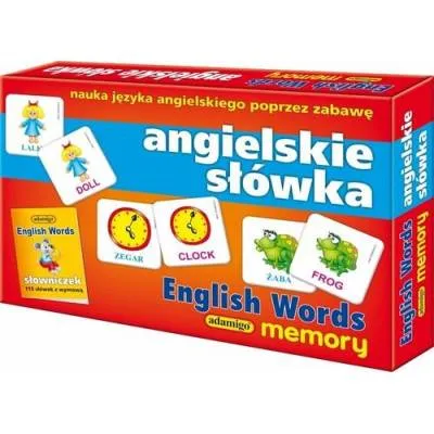 Adamigo Angielskie słówka Memory