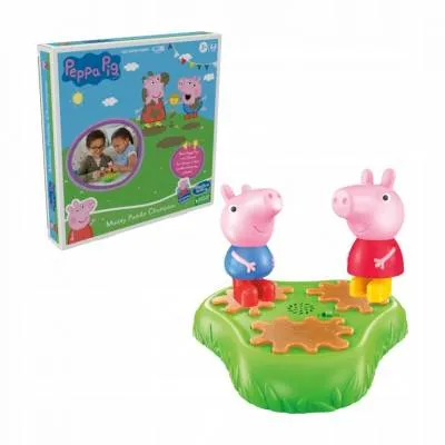  Hasbro Gra zręcznościowa Świnka Peppa Muddy Puddle Champion