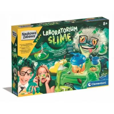 Clementoni Naukowa zabawa Laboratorium Slime 