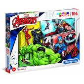 Clementoni puzzle 104 el SuperKolor The Avengers 