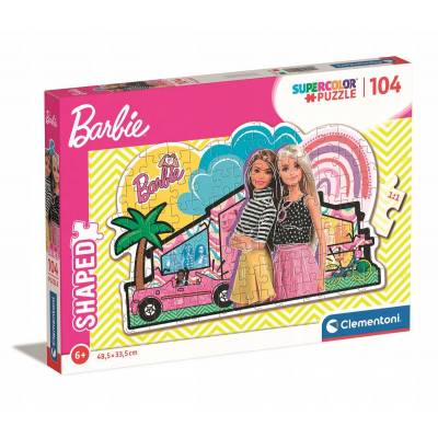 Clementoni puzzle 104 el Shape Barbie 
