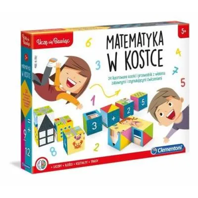 Clementoni Uczę się bawić! Matematyka w kostce 