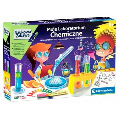 Clementoni Naukowa zabawa Moje laboratorium chemiczne