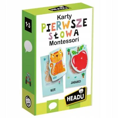 Headu Montessori PL Pierwsze słowa wiek 1-3 