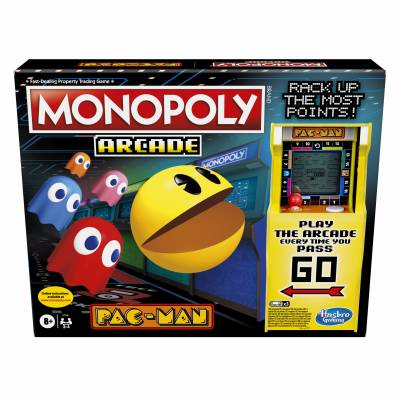 Hasbro Gra MONOPOLY Arcade Pacman 