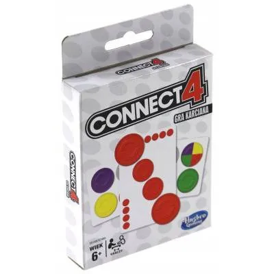 Hasbro Gra karciana Connect 4  