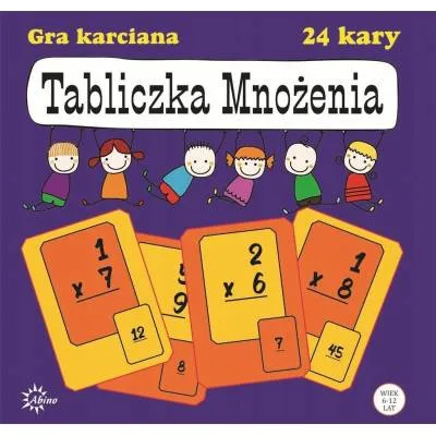 Abino gra Karciana Tabliczka mnożenia 