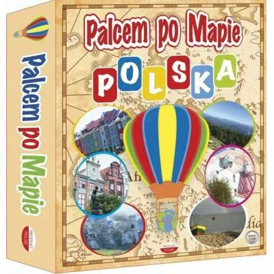 Abino Gra Palcem po mapie Polska 